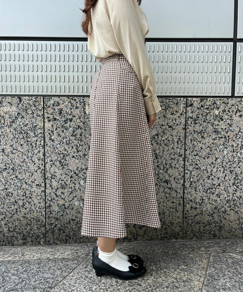 beige×brown / 154cm / suspenders removed