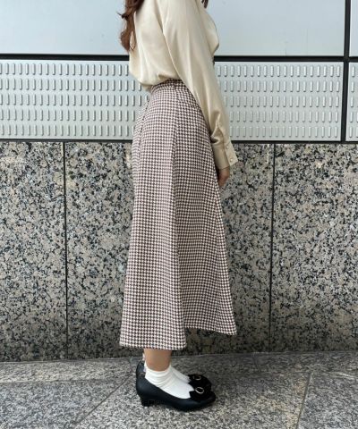 beige×brown / 154cm / suspenders removed