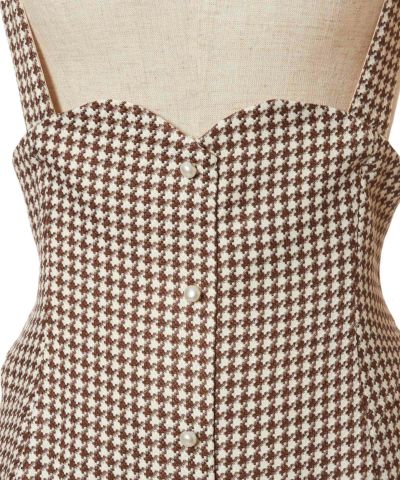 Front up (beige x brown)