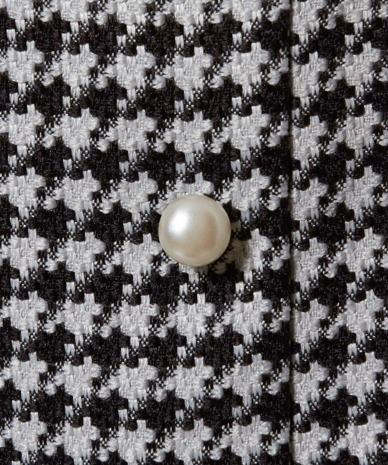 Button up (gray×black)