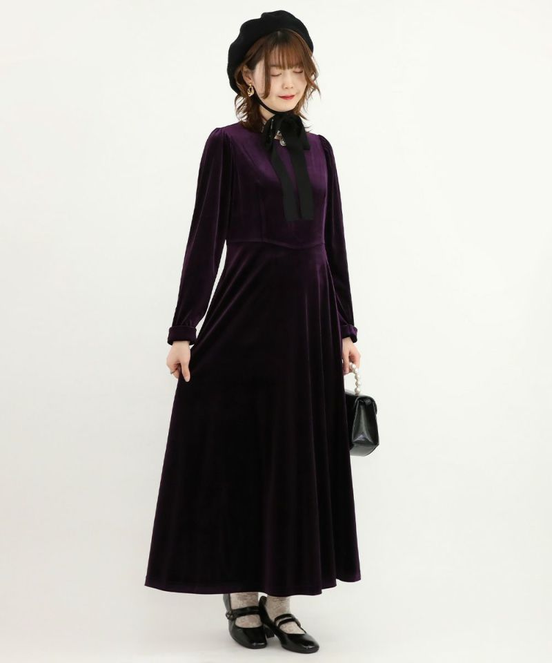 dark purple / 160cm / lace removed