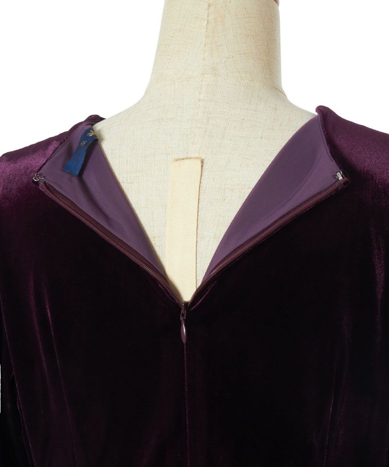 Lace removed (dark purple)