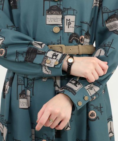 green×beige / 165cm