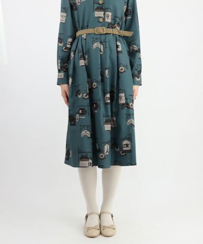 green×beige / 165cm