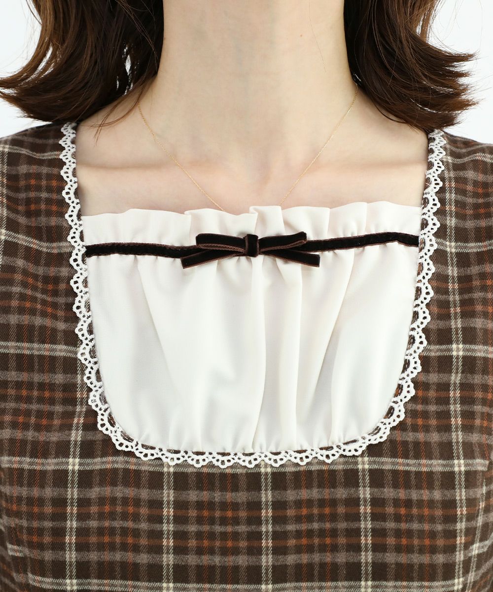 brown×beige / 158cm