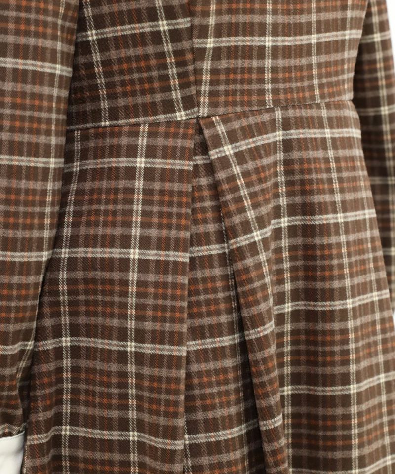 brown×beige / 158cm