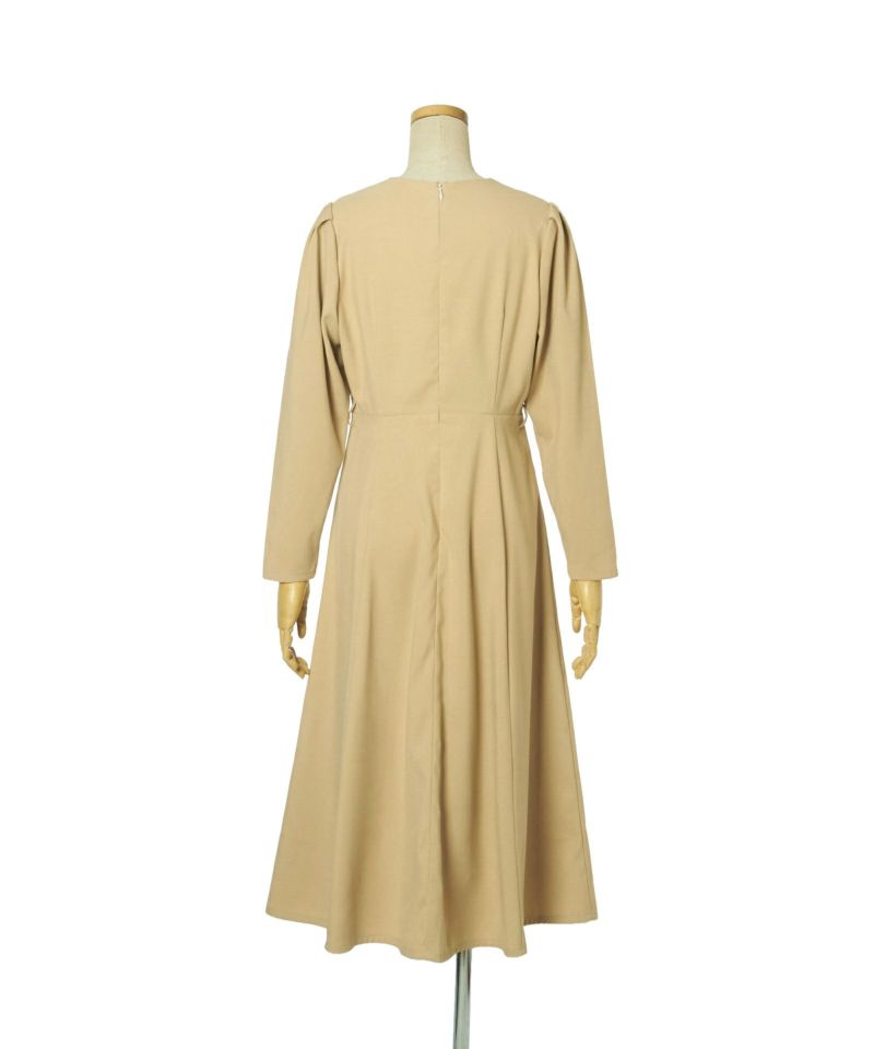 Belt removed / Back (beige)