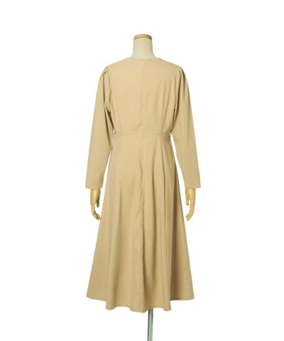 Belt removed / Back (beige)