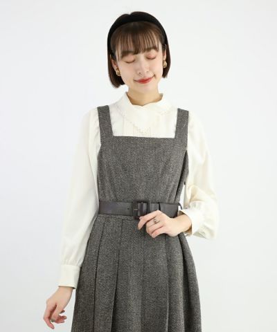 brown / 165cm / front tie removed