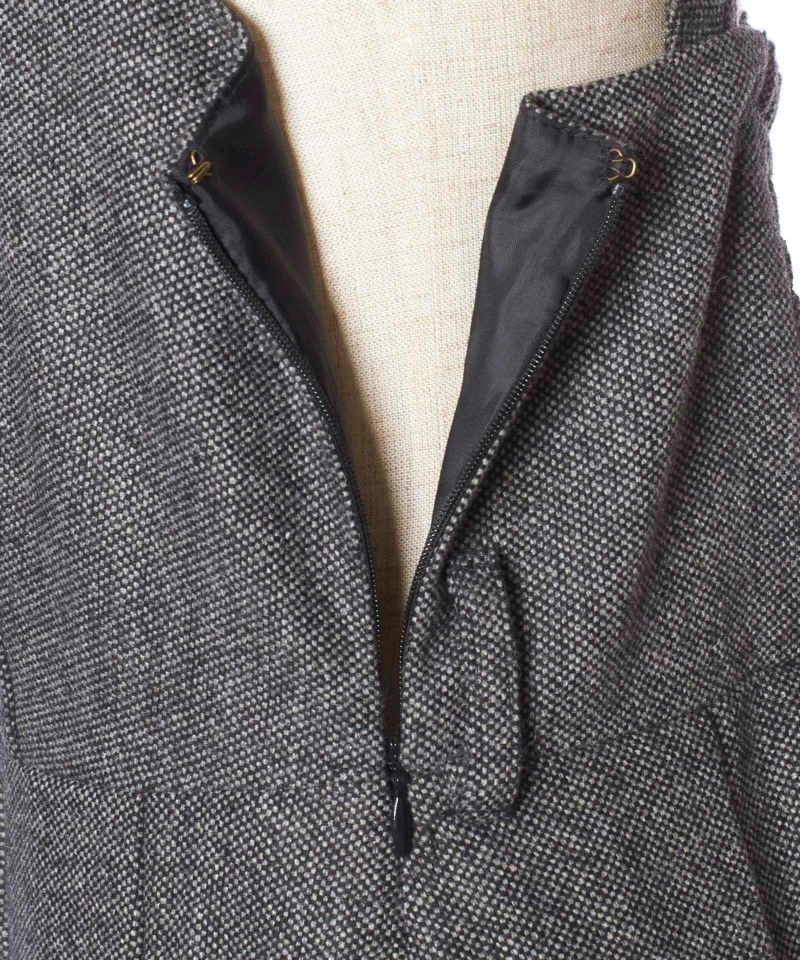 Side zipper (dark gray)
