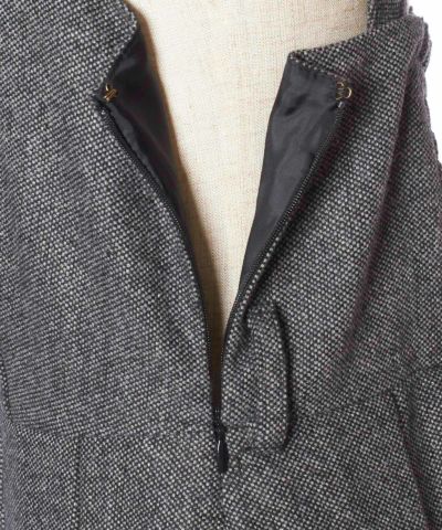 Side zipper (dark gray)
