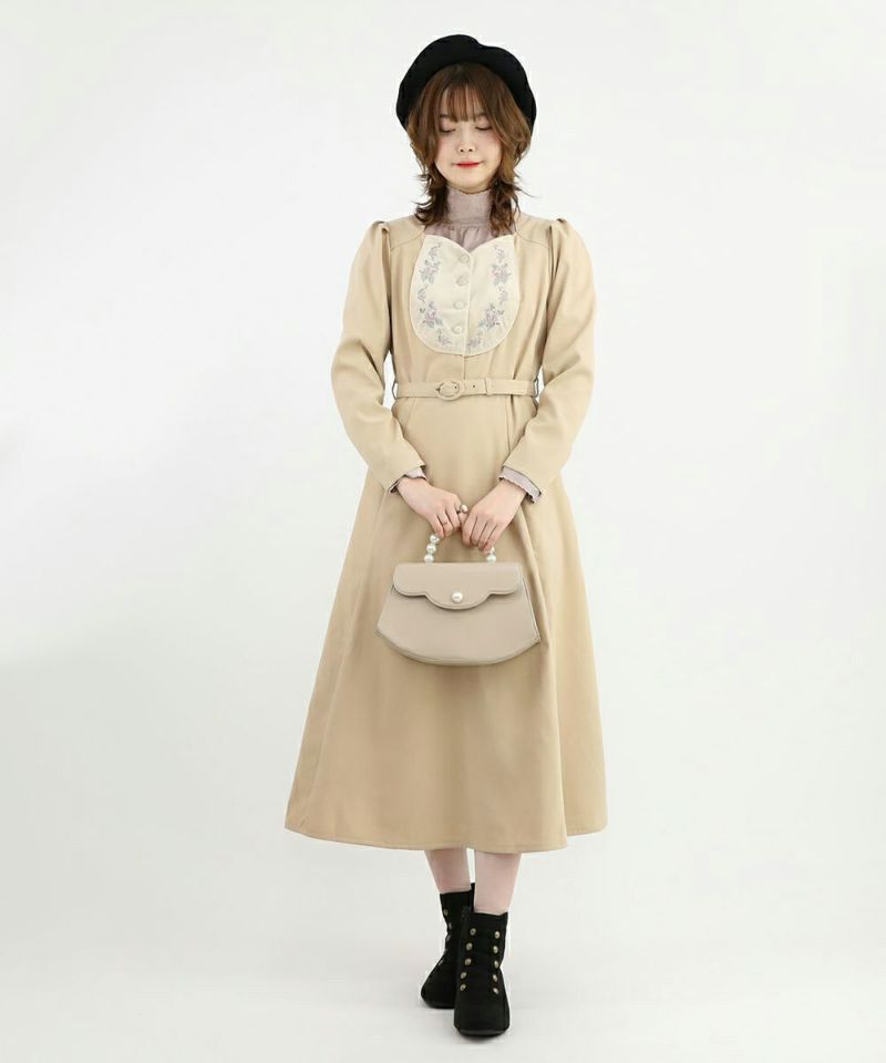 pink beige / 160cm / layered with dress