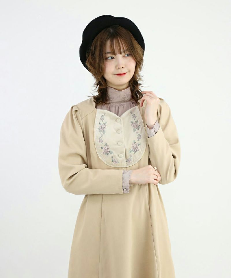 pink beige / 160cm / layered with dress