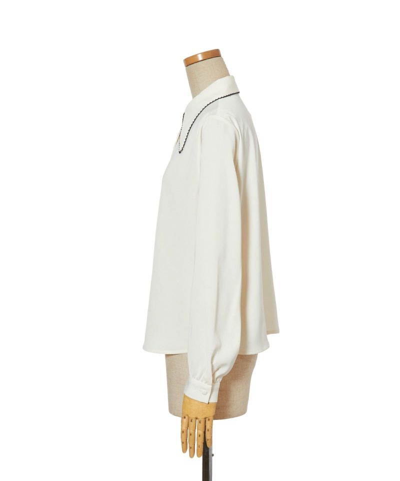 Side (off white×navy)