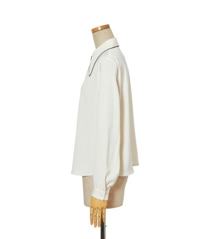 Side (off white×navy)