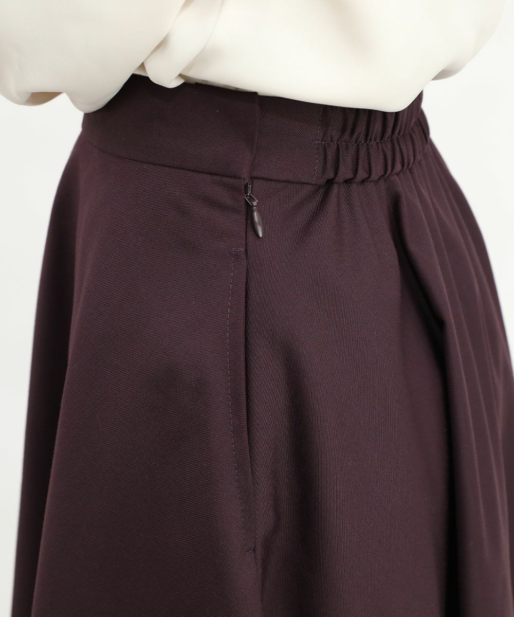 wine red / 158cm / ベルトを外した状態