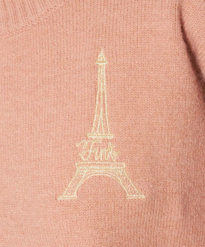 刺繍（coral pink）