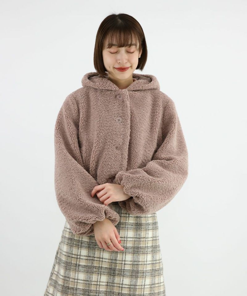 pink beige / 165cm / ribbon removed