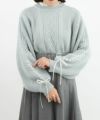blue gray / 158cm / layered with lace tops