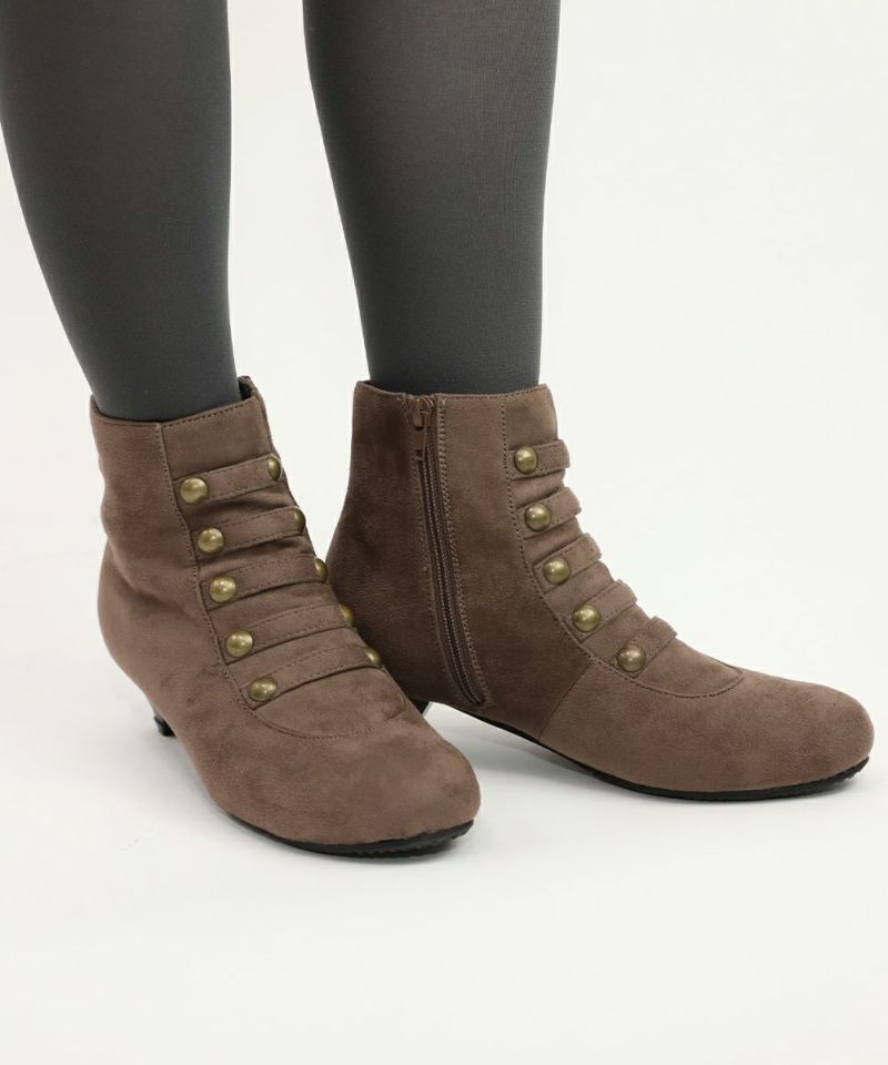 □ローヒールナポレオンブーツ/an another angelus [47BA04c004] | F