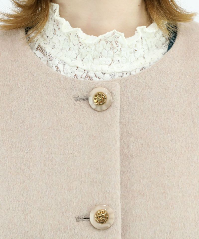 light beige / 160cm / without cape