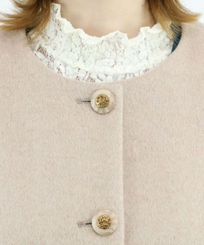 light beige / 160cm / without cape