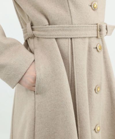 light beige / 160cm / without cape