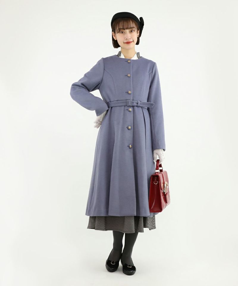 blue gray / 165cm / without cape