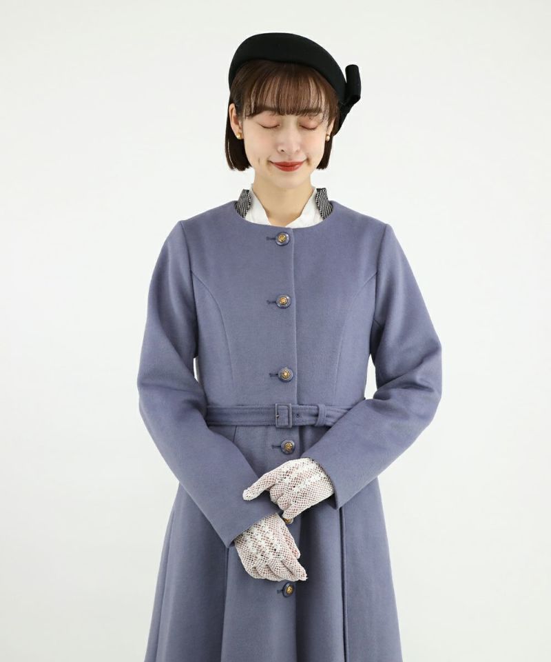 blue gray / 165cm / without cape