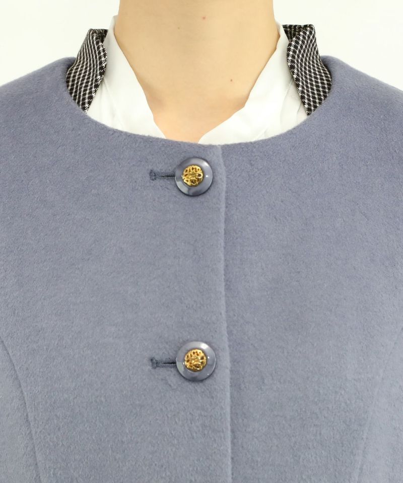blue gray / 165cm / without cape