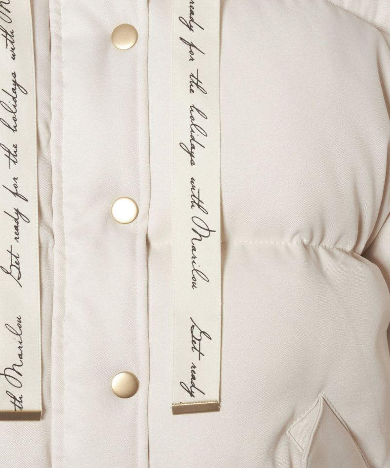 logo ribbon (ivory)