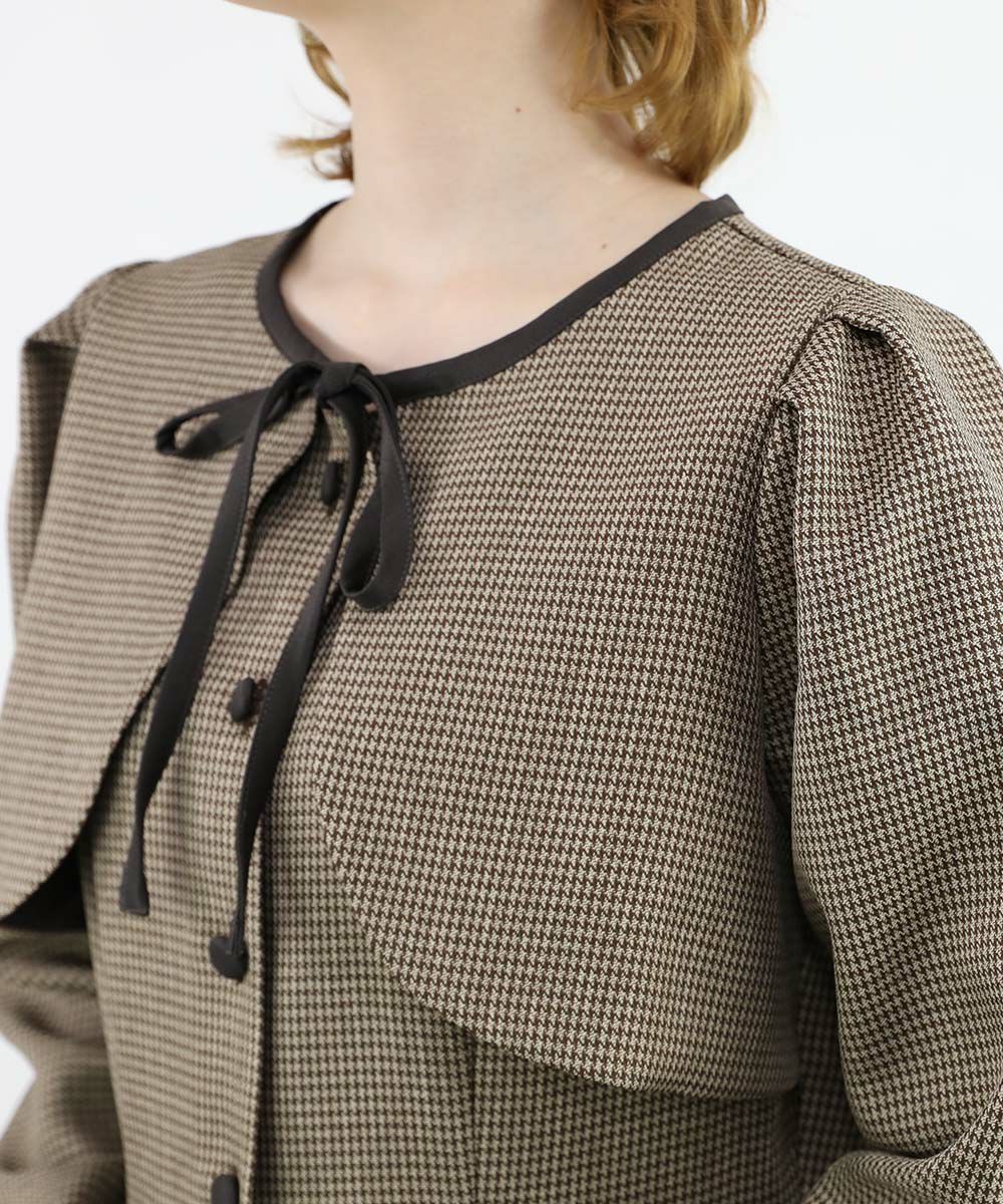 beige×brown / 160cm