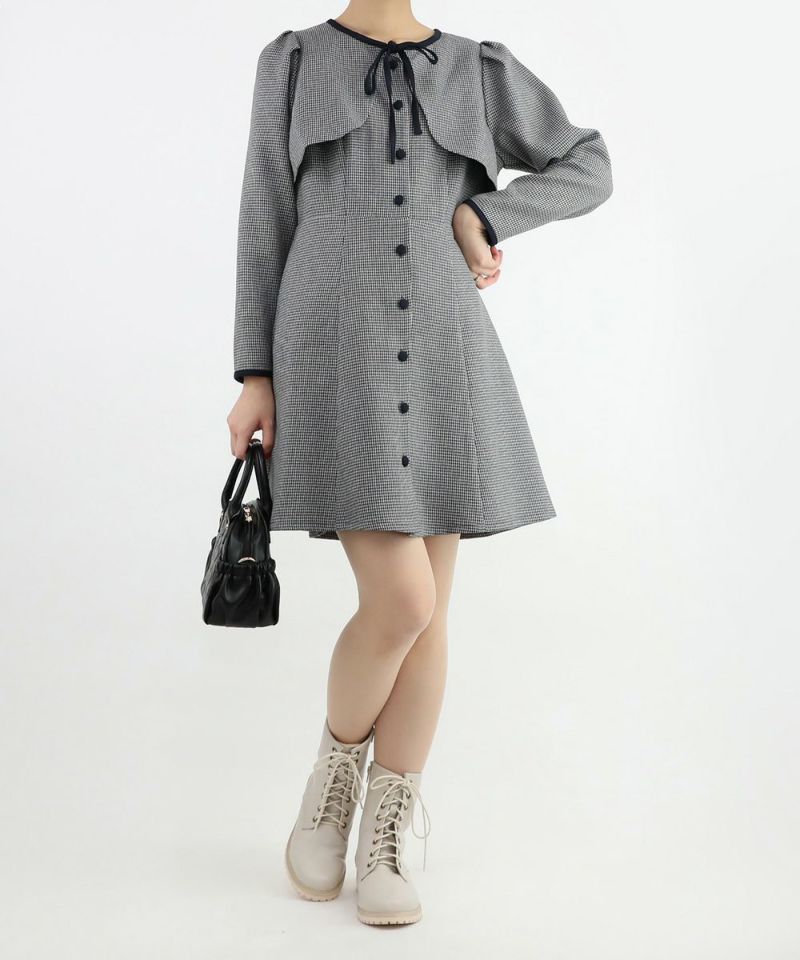 gray×navy / 165cm