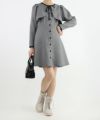 gray×navy / 165cm