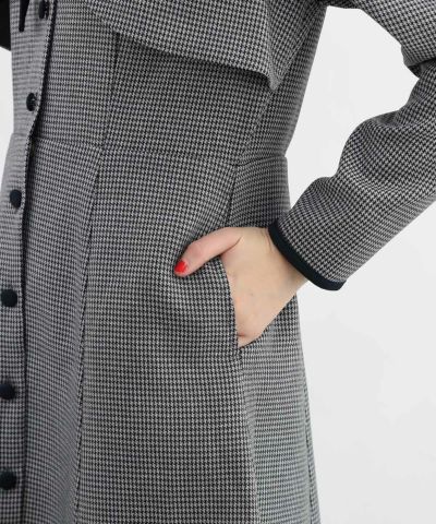 gray×navy / 165cm