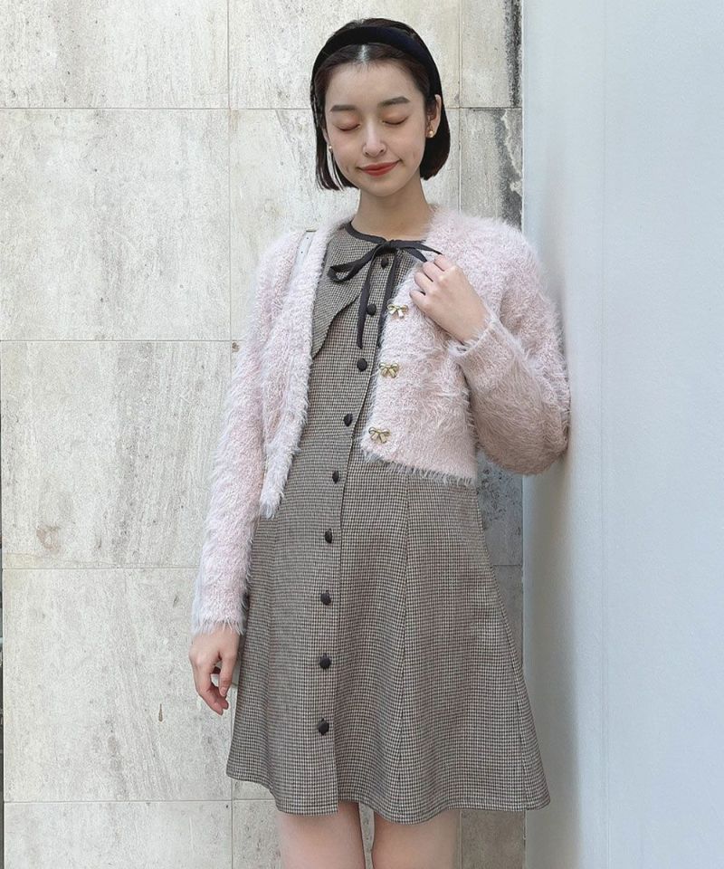 beige×brown / 165cm