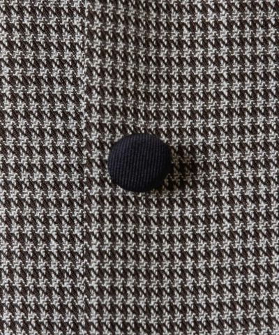 Button up (gray×navy)