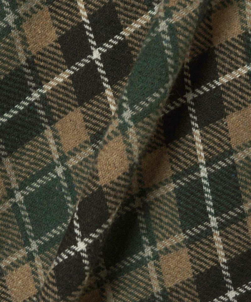 Fabric up (green×beige)