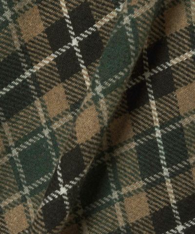 Fabric up (green×beige)