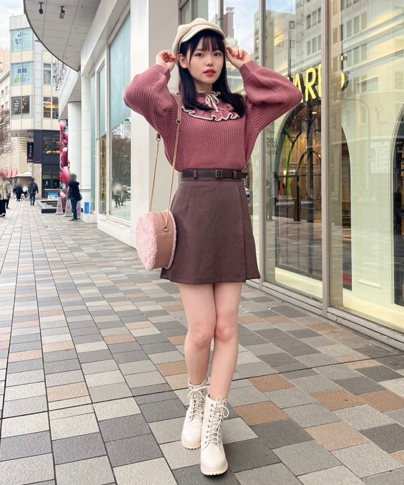 pink brown / 167cm