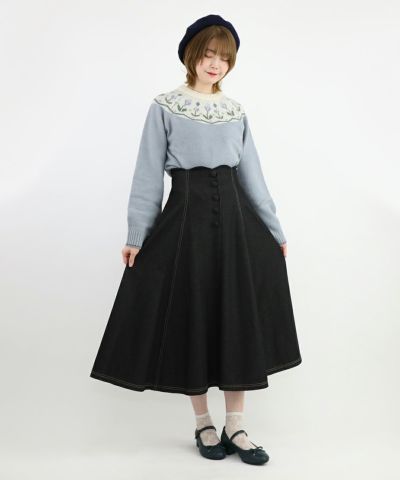 blue gray / 160cm