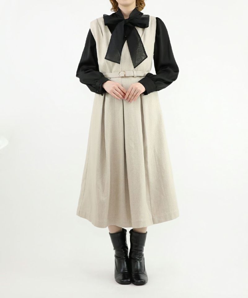 beige×white / 160cm