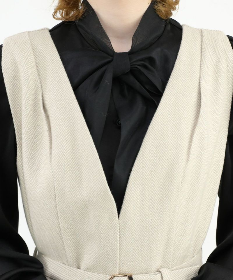beige×white / 160cm