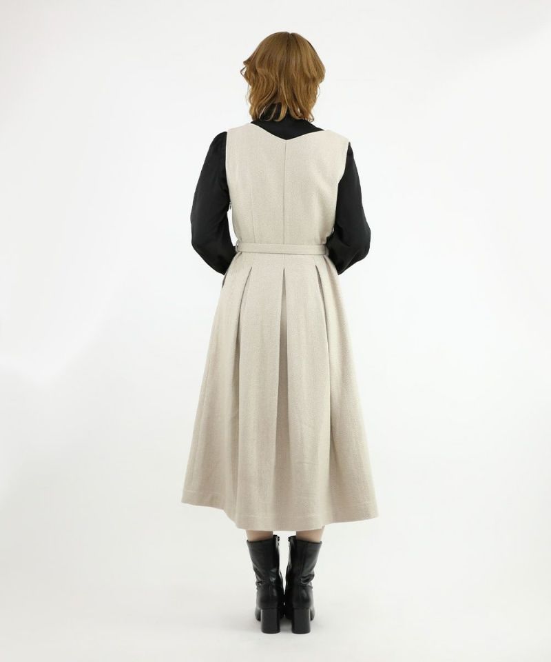 beige×white / 160cm