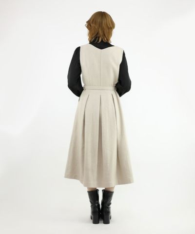 beige×white / 160cm