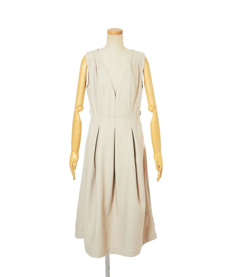 With belt removed (beige×white)