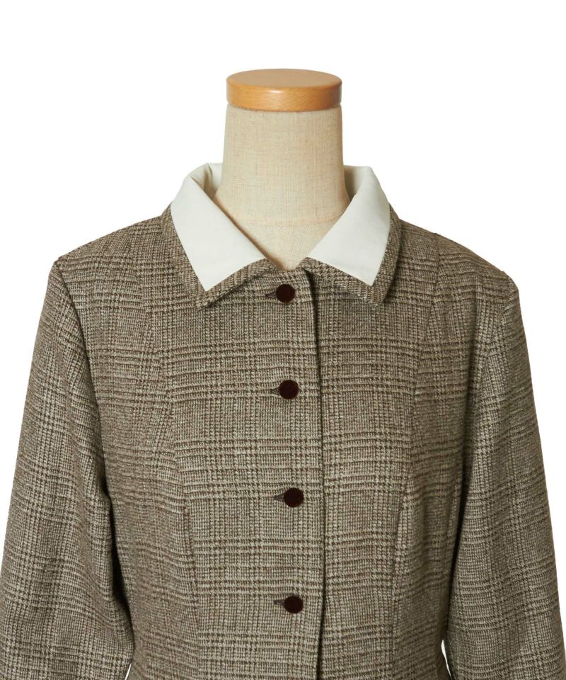Front up (brown x white)