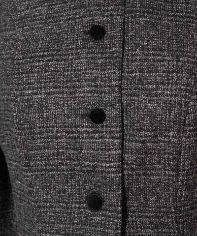 Button up (black×gray)
