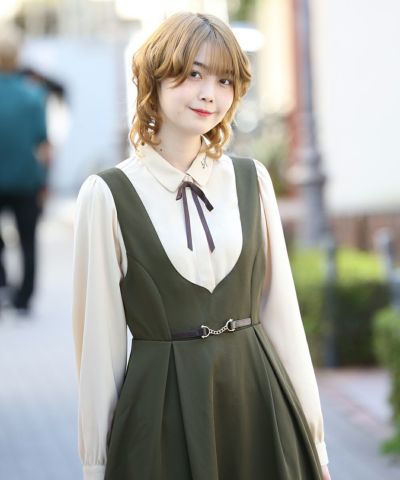 khaki / 160cm