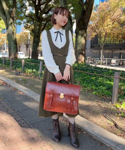 khaki / 149cm